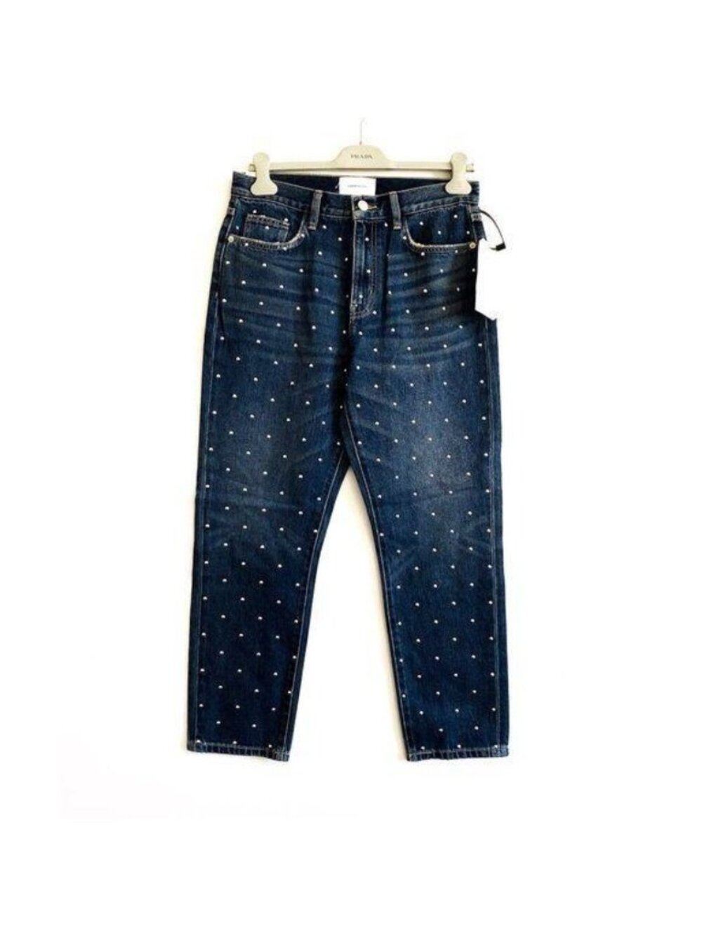 NWT Current/Elliot The Vintage Studded Jeans, 28